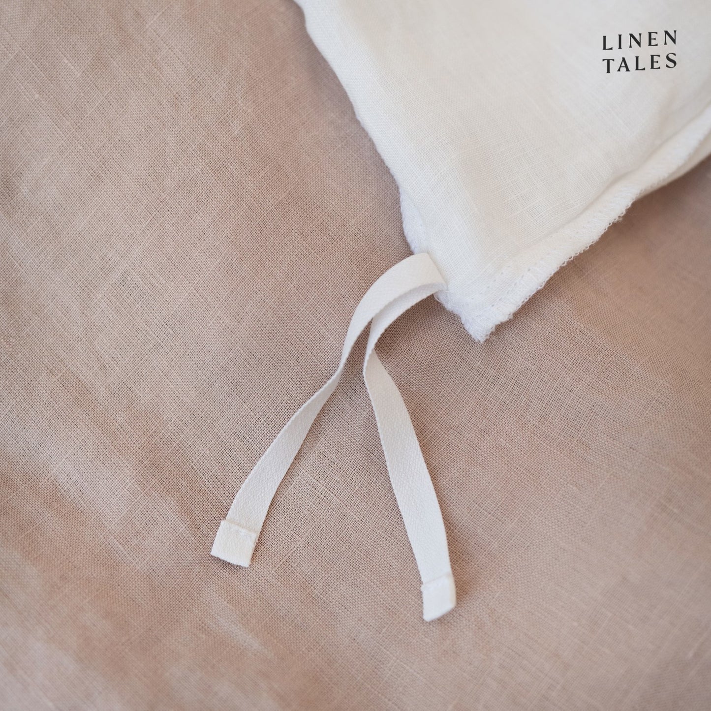 Pościel Lniana Linen Tales biel