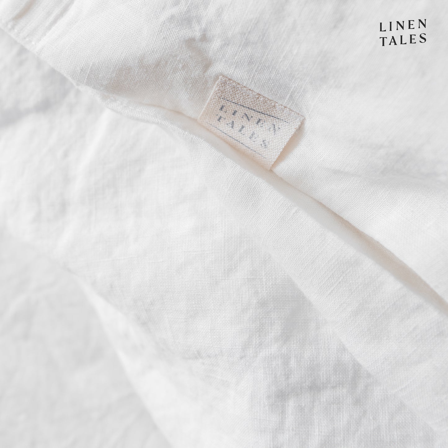Pościel Lniana Linen Tales biel