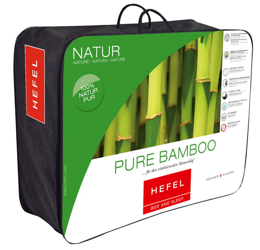 Kołdra Hefel Pure Bamboo całoroczna chłodna bambusowa