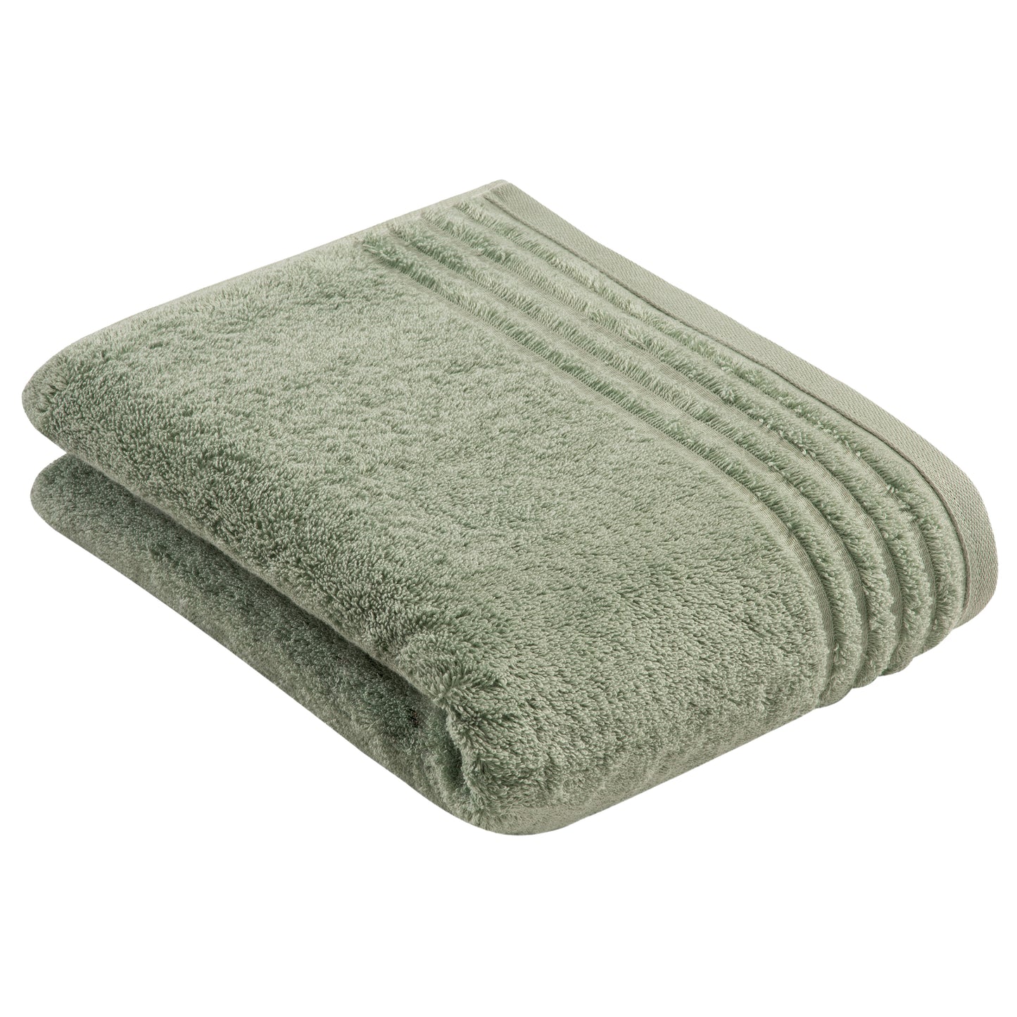 Ręcznik z bawełny organicznej Vienna Style soft green