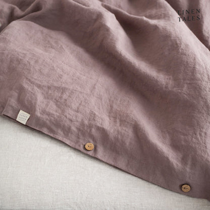 Linen Bedding Set Ashes of Roses 