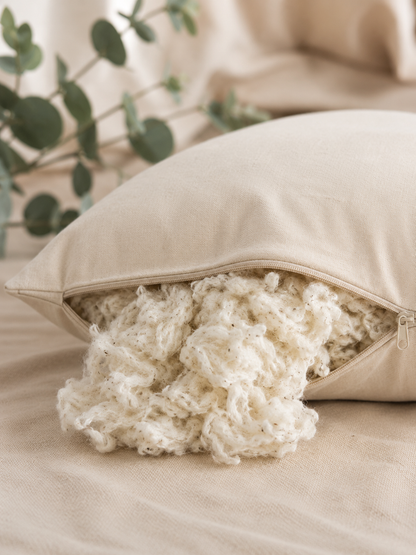 Organiczna bawełna do wypełnień Puch