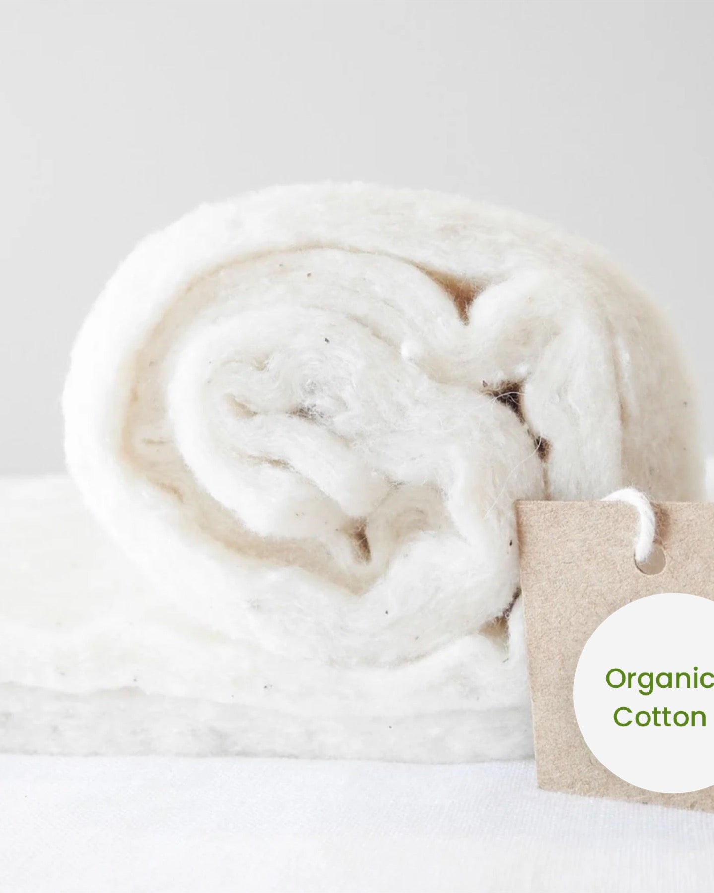 Organic cotton for filling