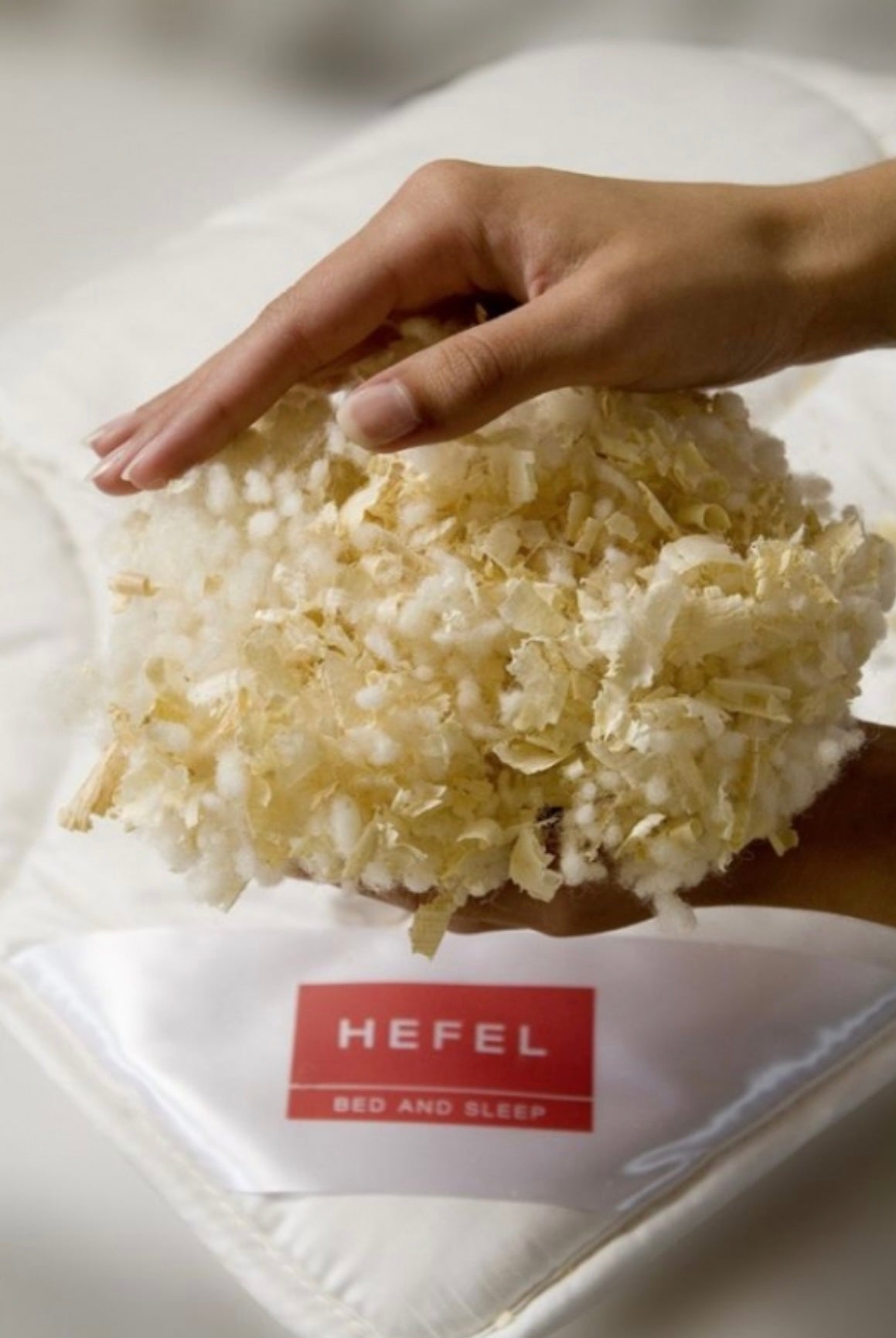 hefel poduszka wełniana z płatkami sosny antybakteryjna antyalergiczna 100% naturalna 