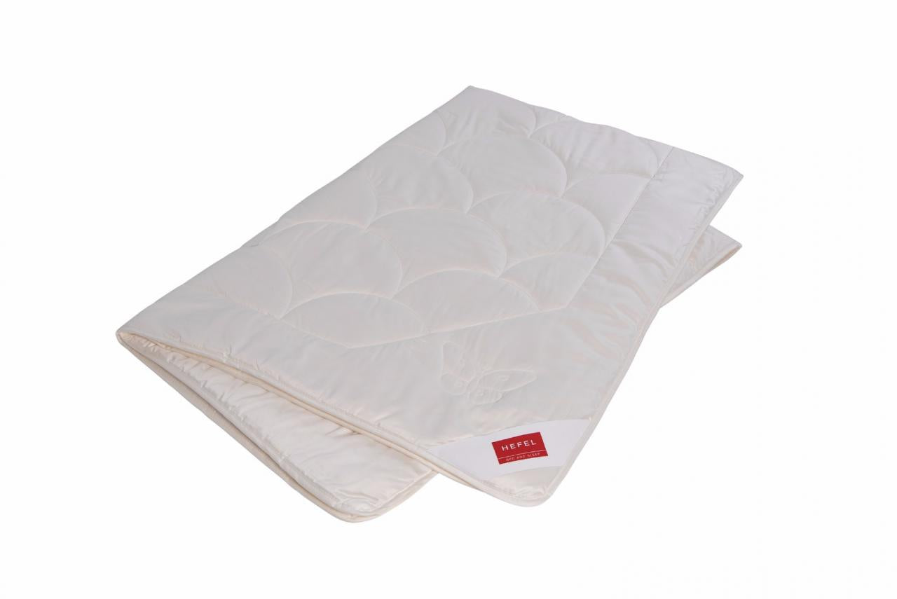 Kołdra Hefel Pure Silk letnia cienka chłodna jedwabna  - dziki jedwab