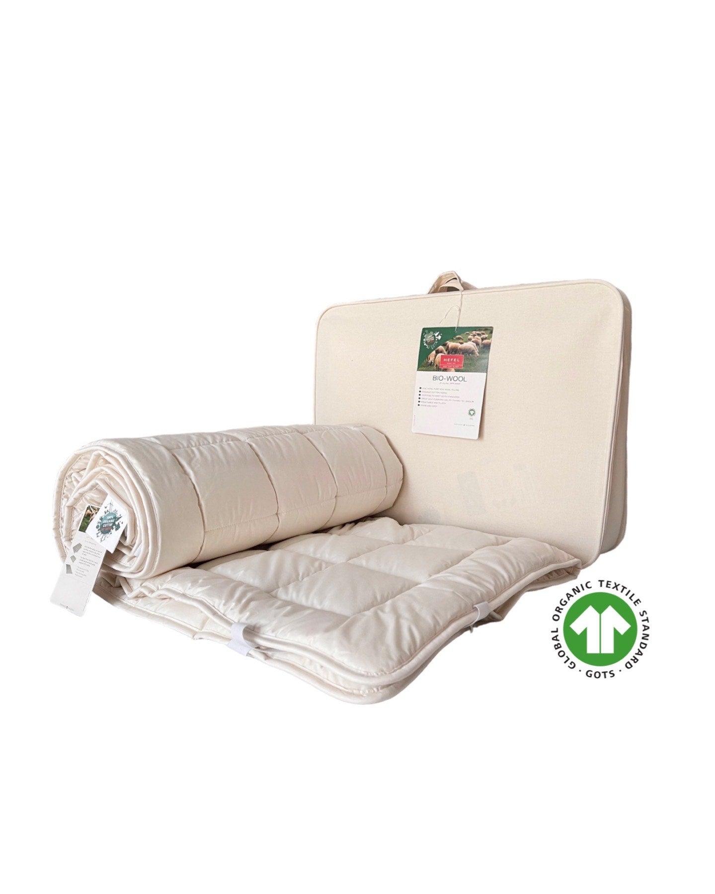 HEFEL Topper mattress topper Organic wool