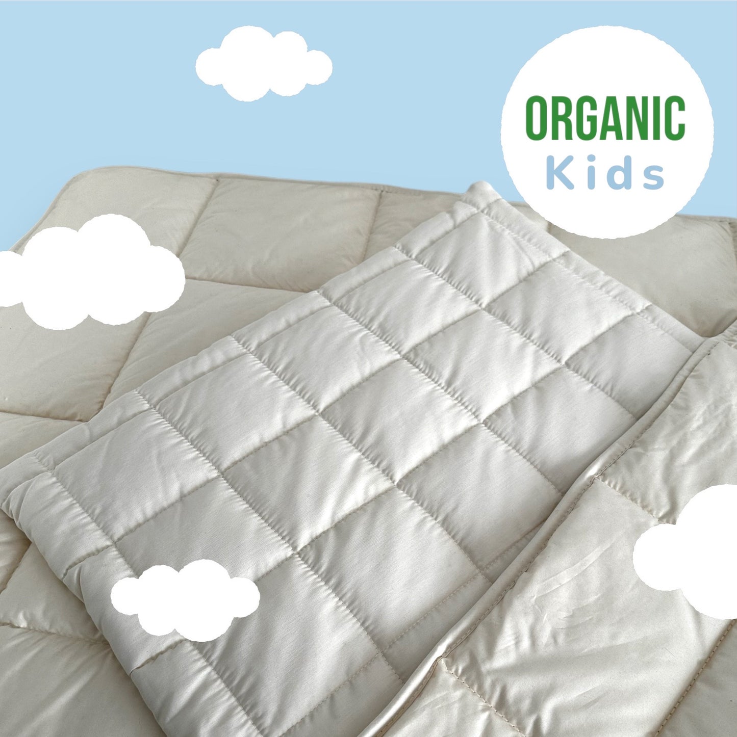 Poduszka Bio bawełna organiczna 40x60 cm baby regulowane wypełnienie