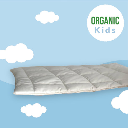 Poduszka Bio bawełna organiczna 40x60 cm baby regulowane wypełnienie