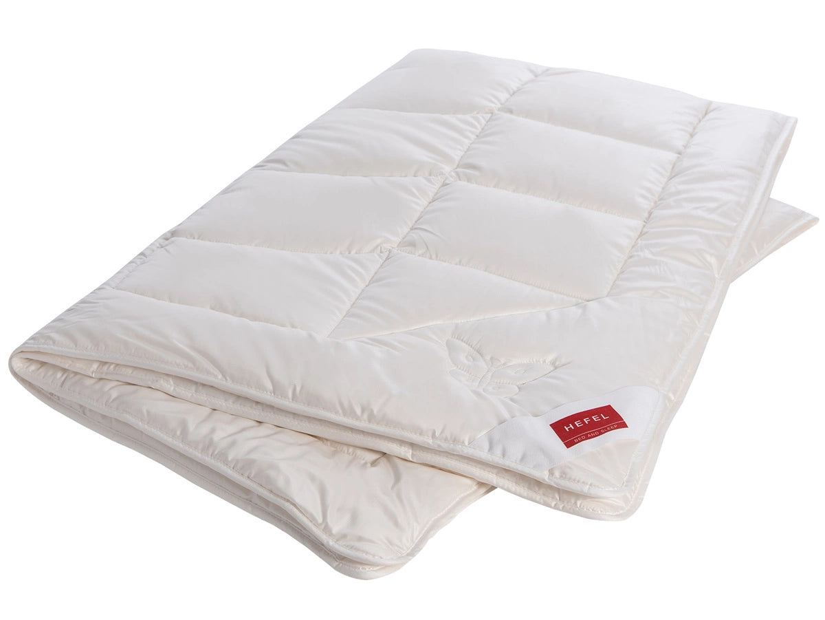 Kołdra Hefel Pure Silk całoroczna chłodna jedwabna  - dziki jedwab