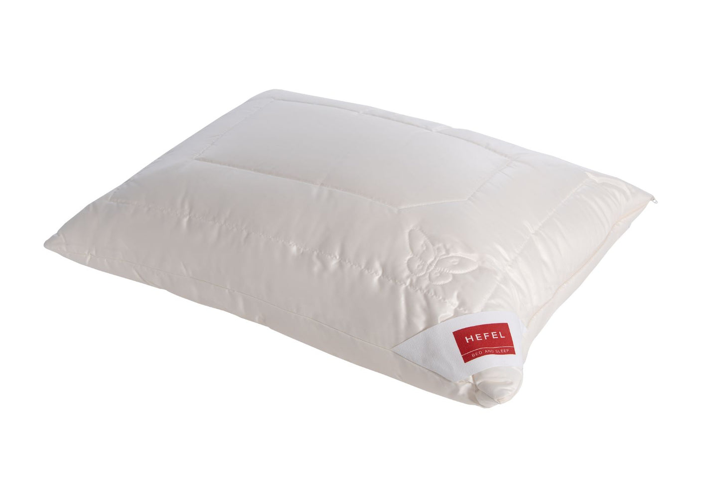 Poduszka jedwabna Hefel Pure Silk chłodna - dziki jedwab