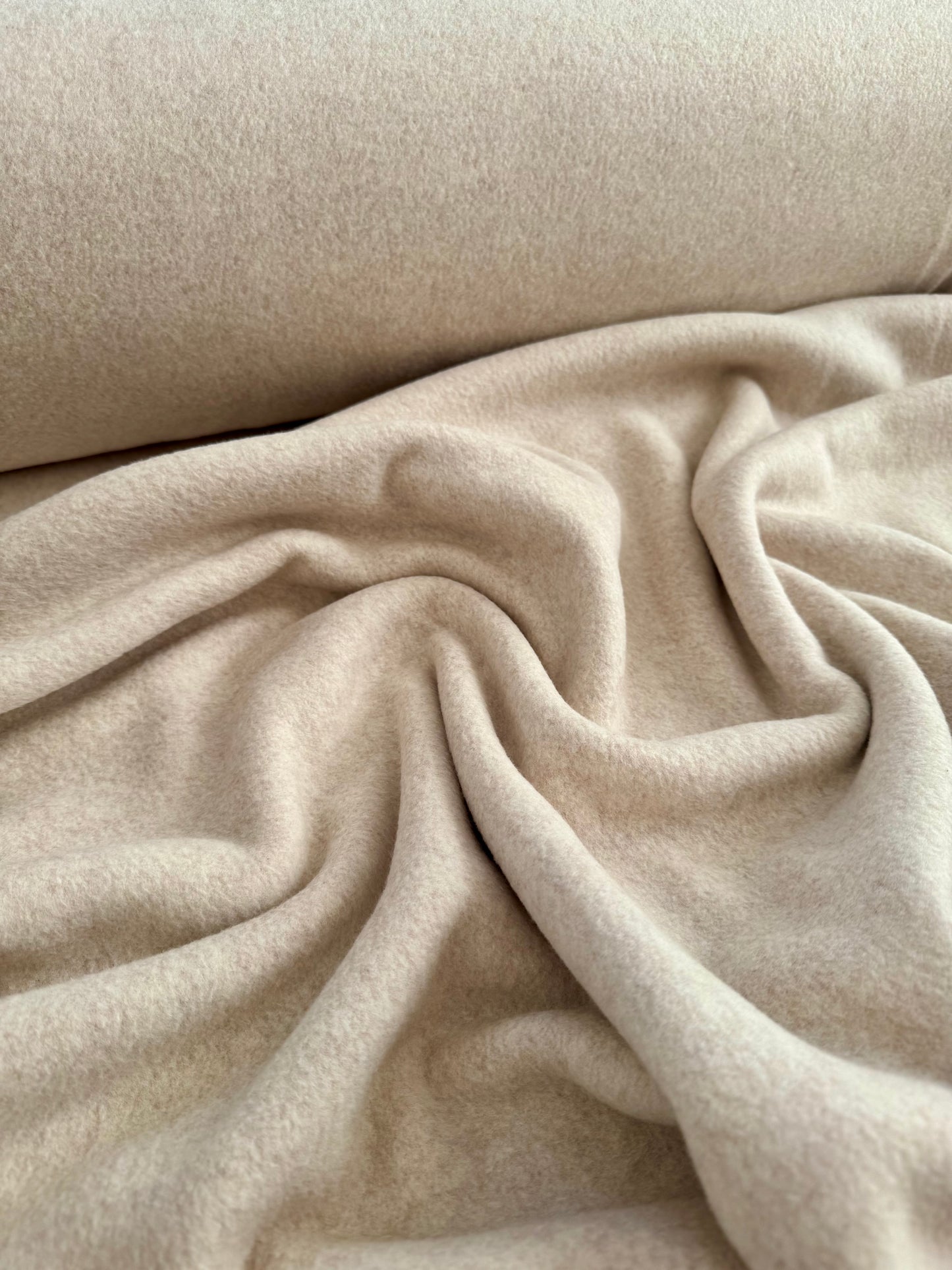 Naturalny polar z bawełny organicznej Beige
