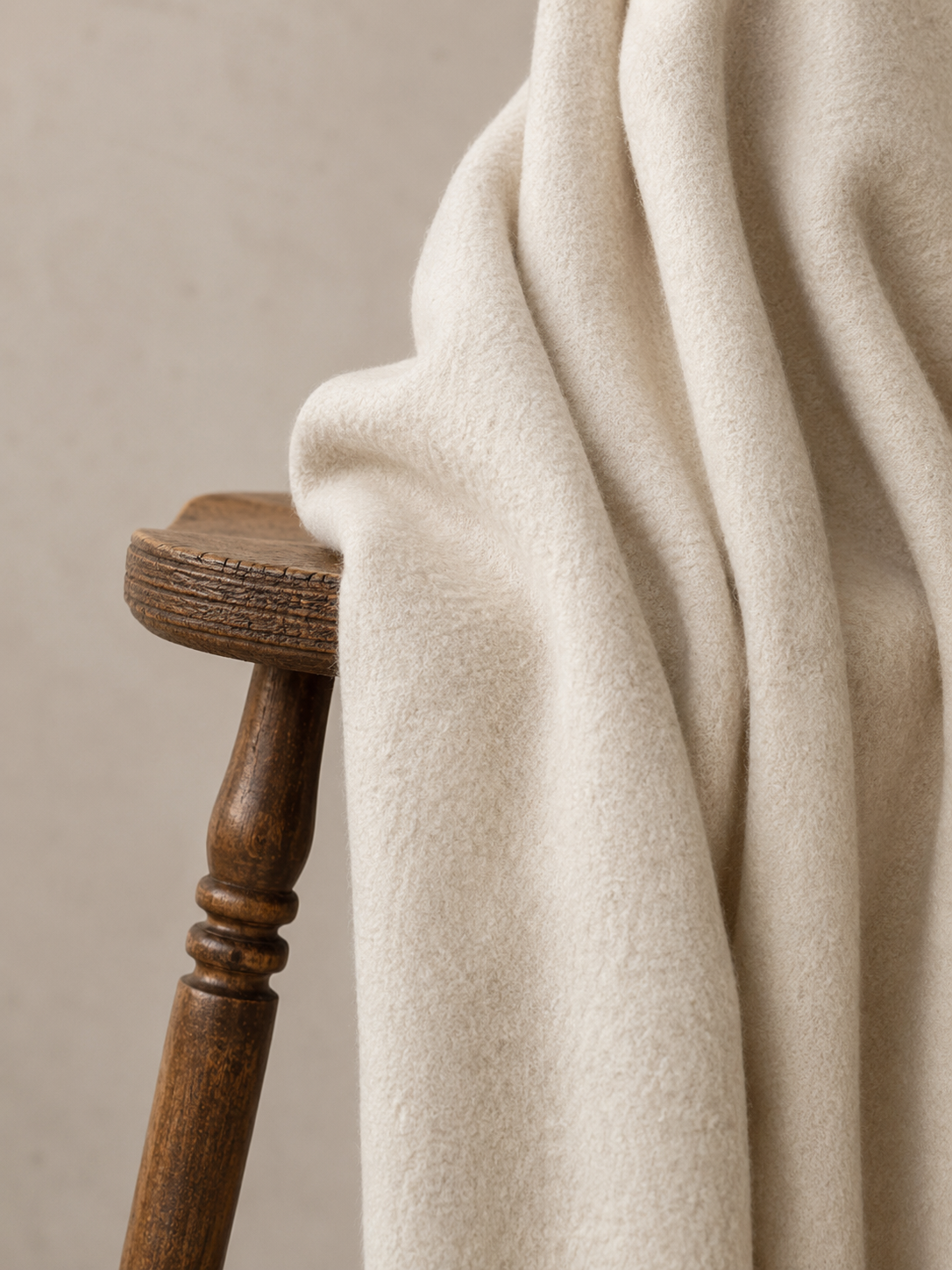 Naturalny polar z bawełny organicznej Beige
