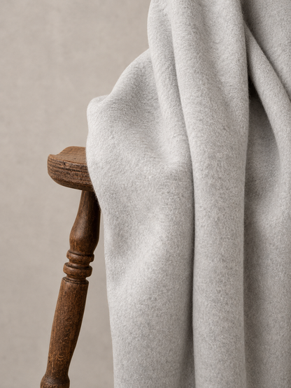 Naturalny polar z bawełny organicznej Grey