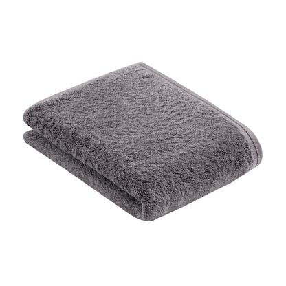 Ręcznik z bawełny organicznej Vossen Vegan Life Organic Grey