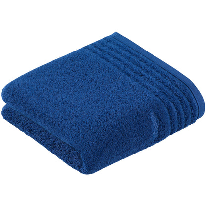 Ręcznik z bawełny organicznej Vienna Style Deep blue