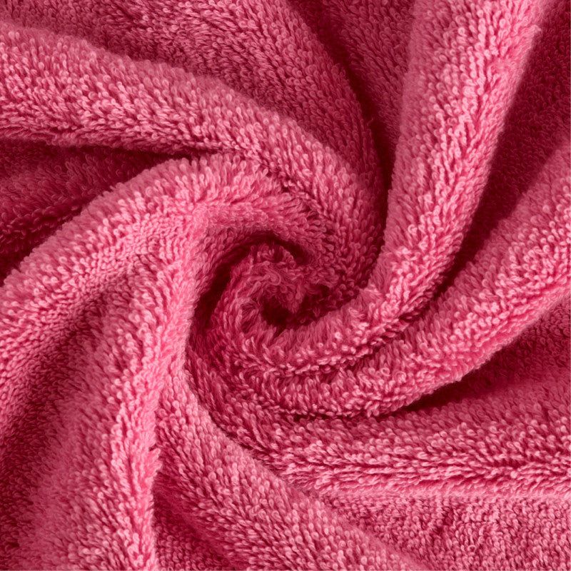 Handtuch aus kastanienbrauner Bio-Baumwolle im Wiener Stil