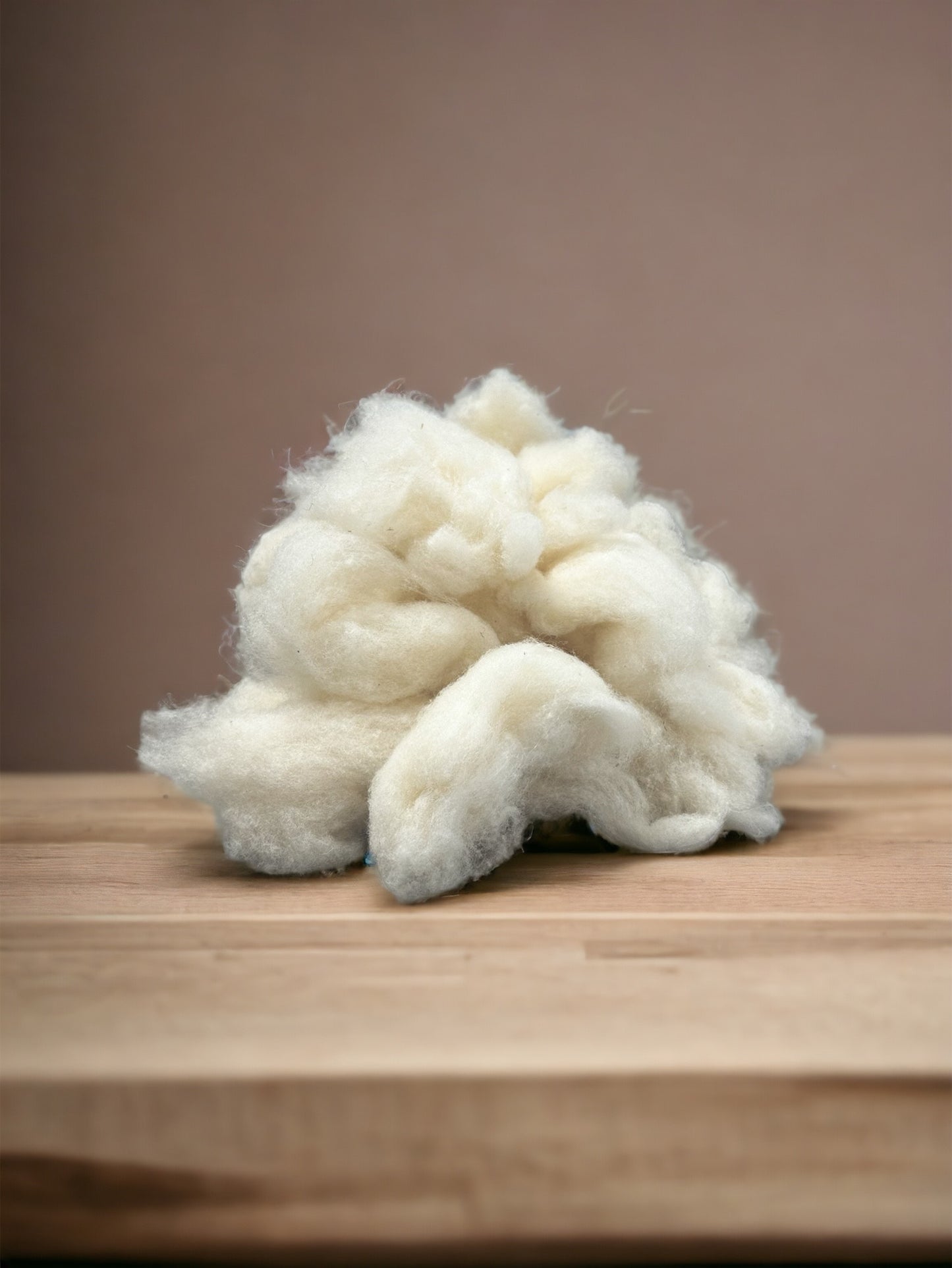 Organic wool for filling