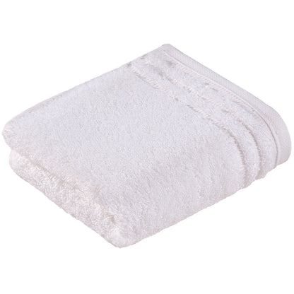 Vienna Style white organic cotton towel