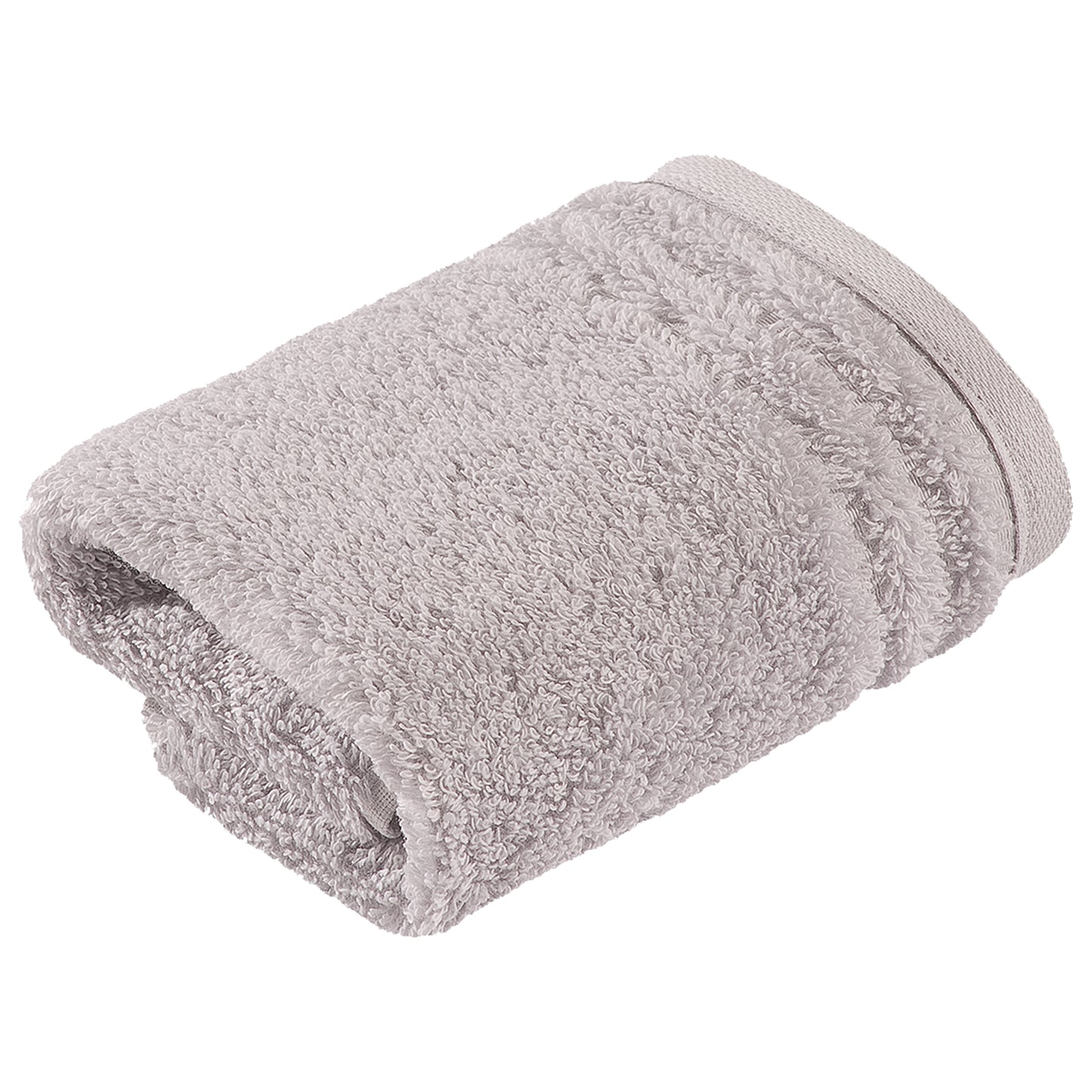 Ręcznik z bawełny organicznej Vienna Style light grey