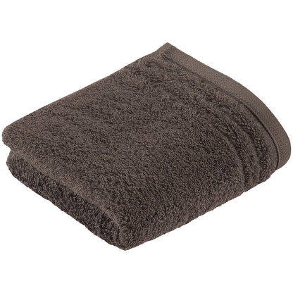 Ręcznik z bawełny organicznej Vienna Style slate grey