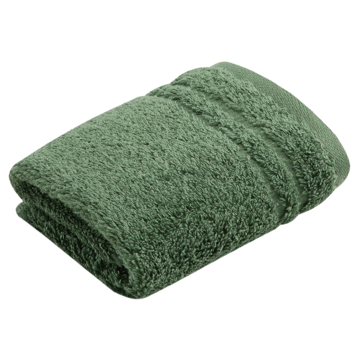 Ręcznik z bawełny organicznej Vienna Style evergreen